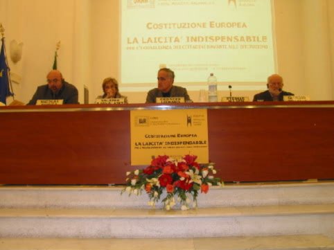 Nicolas Pomiès, Valeria Ajovalasit, Georges Liénard e Giorgio Villella