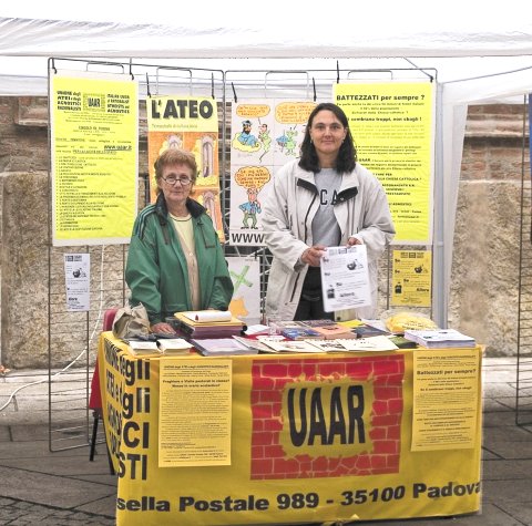 17 settembre 2006, Torino: Partecipazione UAAR alla manifestazione “Laici in piazza”