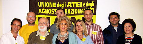 Il comitato di coordinamento dell’UAAR