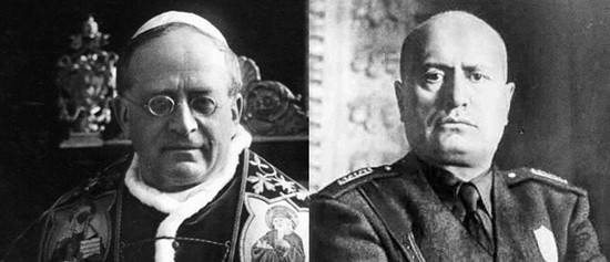 Pio XI, Mussolini