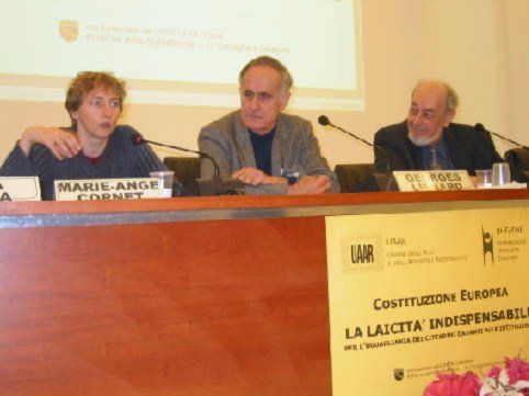 Marie-Ange Cornet, Georges Liénard e Luc Devuyst