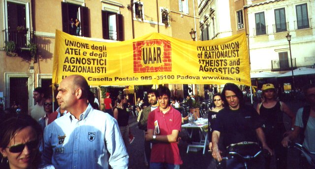 31 maggio 2005, Roma: Manifestazione per il sostegno al “Sì” ai referendum