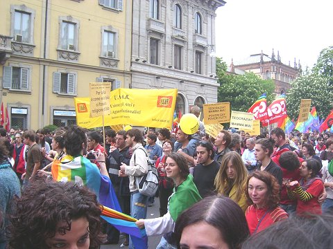 25 aprile 2006, Milano: Manifestazione per il 61° anniversario della Liberazione.