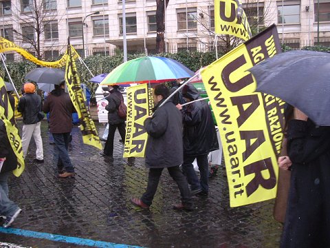 10 febbraio 2007, Roma: Partecipazione manifestazione NO-VAT