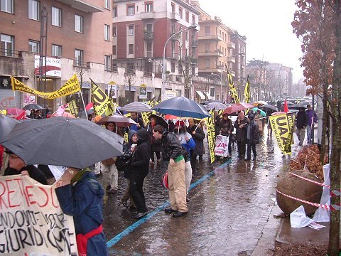 10 febbraio 2007, Roma: Partecipazione manifestazione NO-VAT