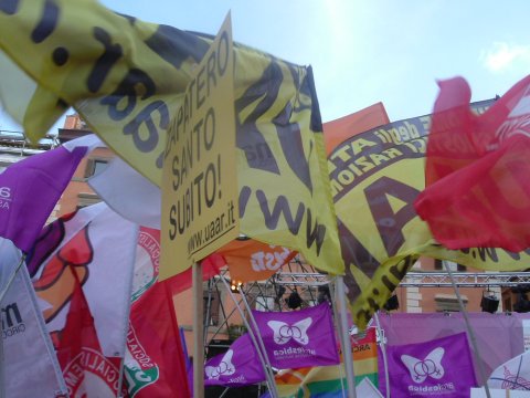 10 marzo 2007, Roma: Partecipazione manifestazione “Diritti ora!”