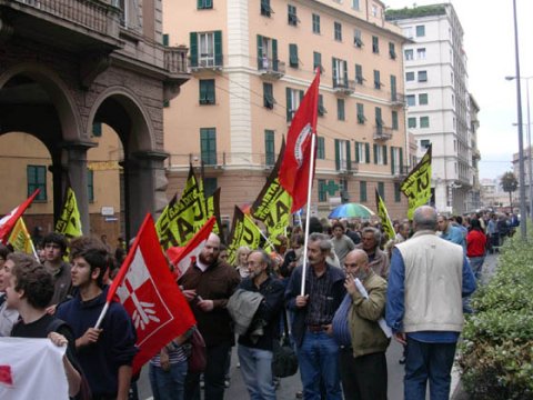 17 maggio 2008, Genova: partecipazione UAAR al Pride Laico