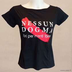maglietta nessun dogma donna