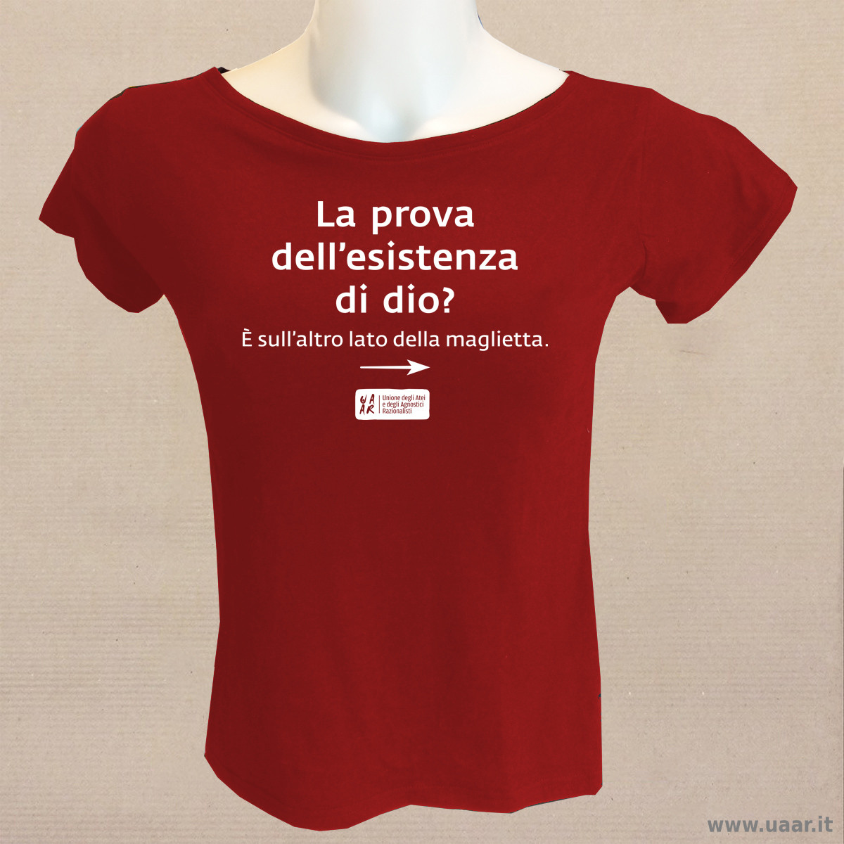 Maglietta rossa donna online