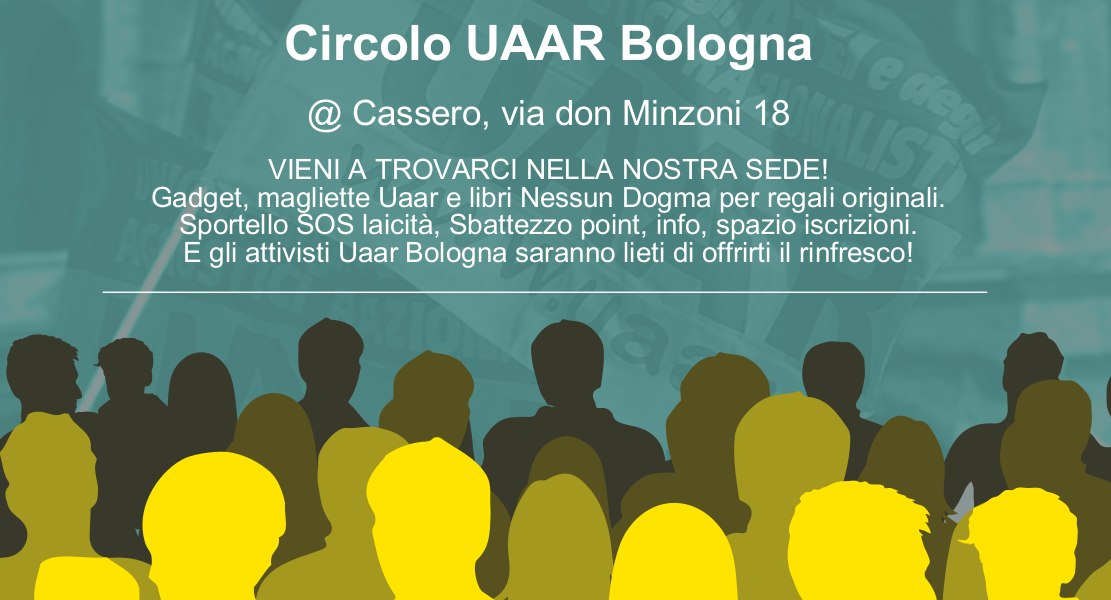 Bologna, Open Day Uaar Cassero UAAR