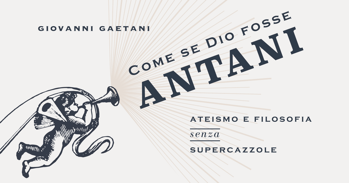 Sulmona (Aq), presentazione del libro se Dio fosse antani&quot; UAAR